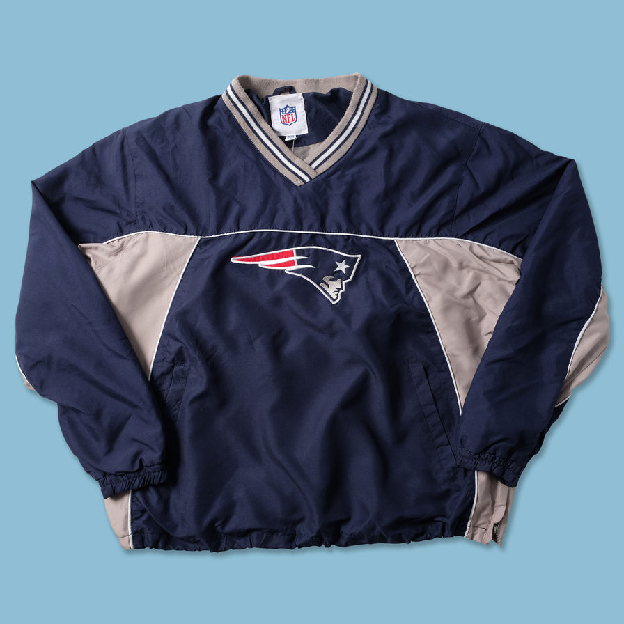 Vintage New England Patriots Windbreaker XLarge - Double Double Vintage