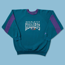 Vintage Charlotte Hornets Sweater XLarge - Double Double Vintage