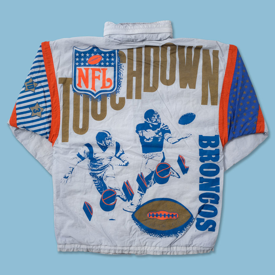 Vintage Denver Broncos Light Jacket Medium - Double Double Vintage