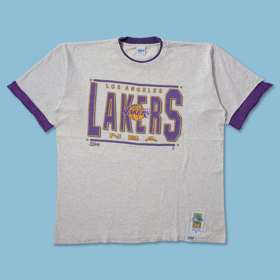 1991 Los Angeles Lakers T-Shirt XLarge - Double Double Vintage