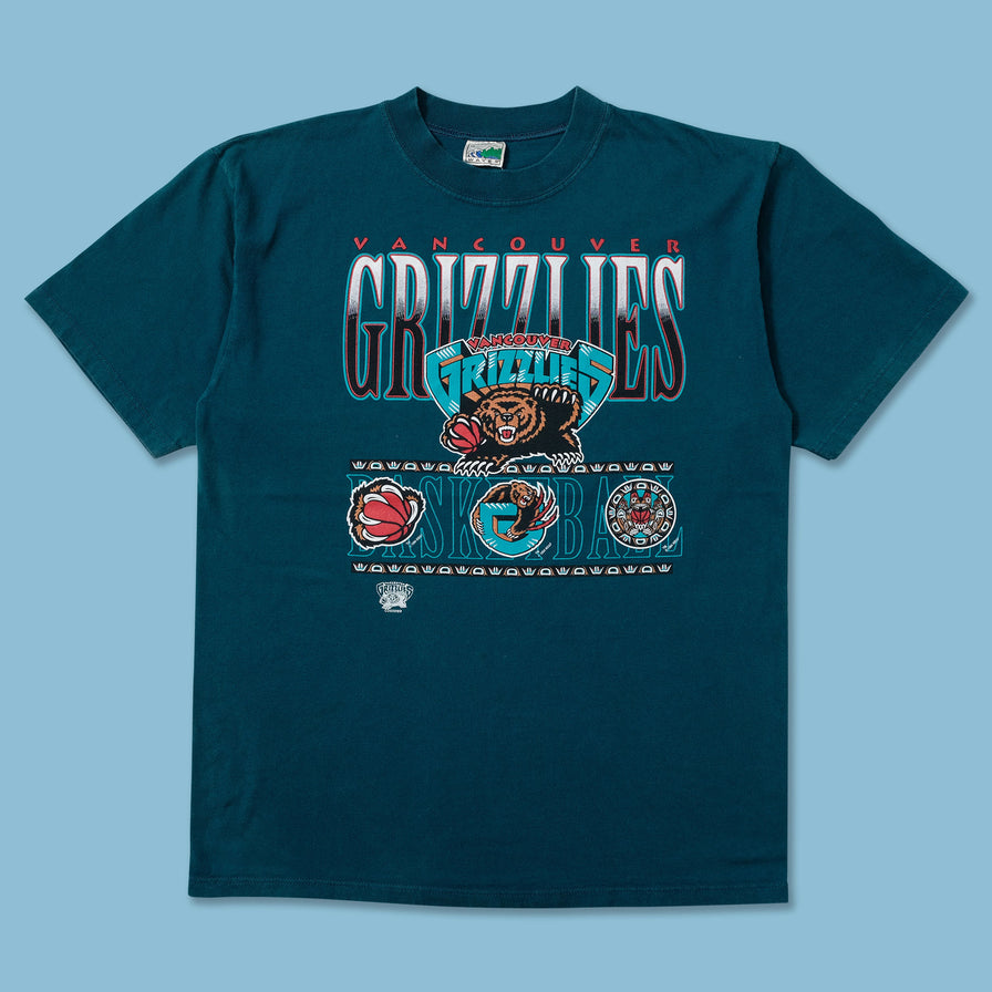 1994 Vancouver Grizzlies T-Shirt Large - Double Double Vintage