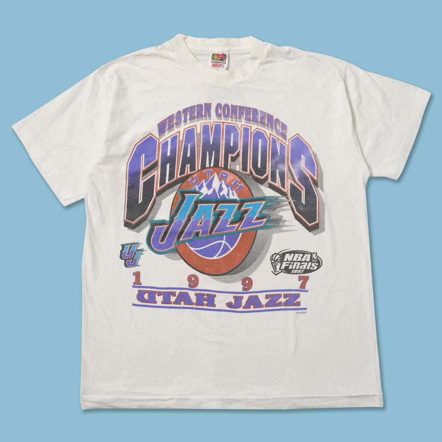 1997 Utah Jazz T-Shirt Medium 