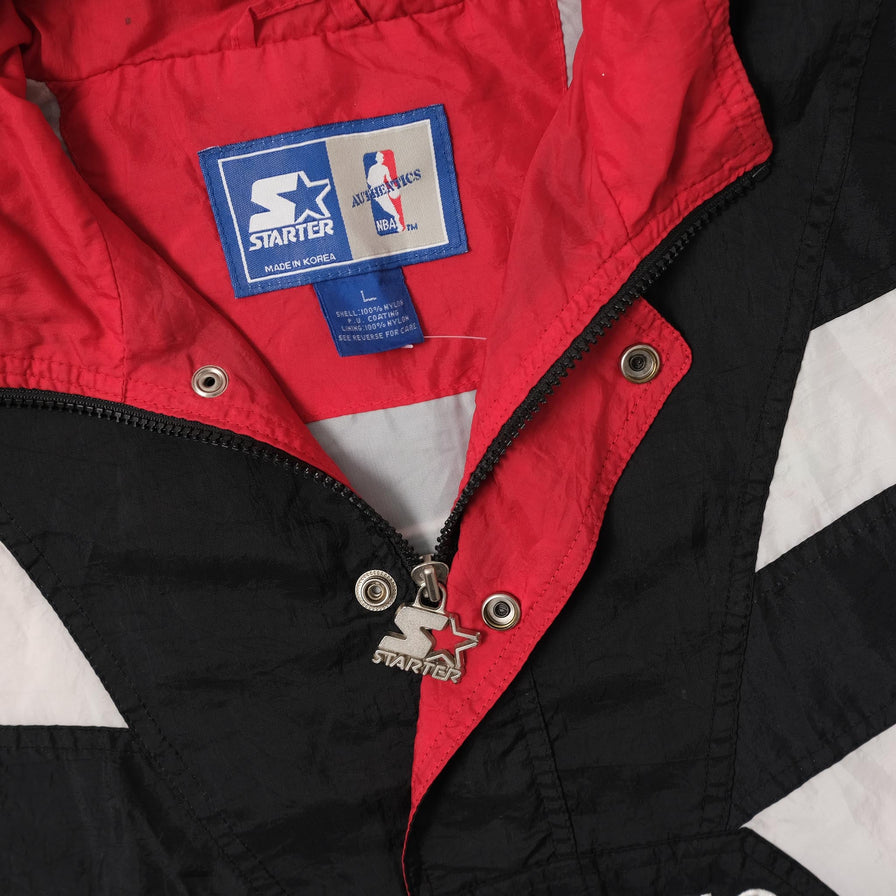 Vintage Starter Chicago Bulls Windbreaker Small 