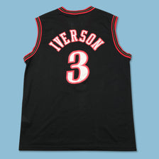 Vintage Philadelphia 76ers Iverson Jersey XLarge 