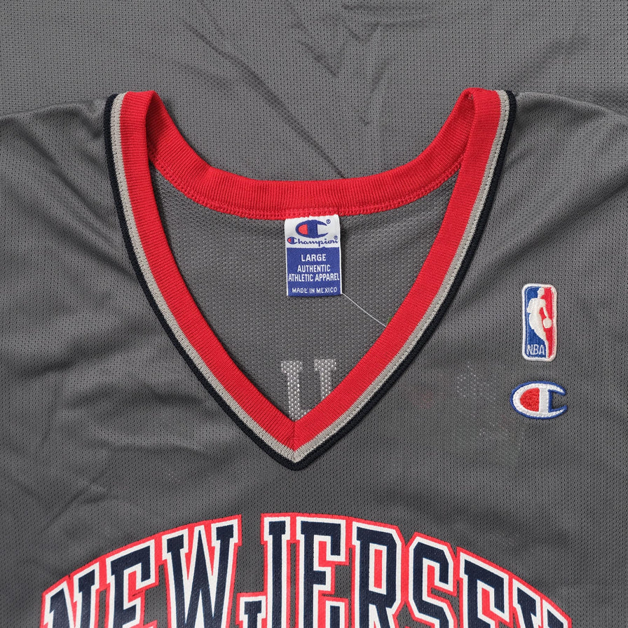 Vintage New Jersey Nets Van Horn Jersey Large 