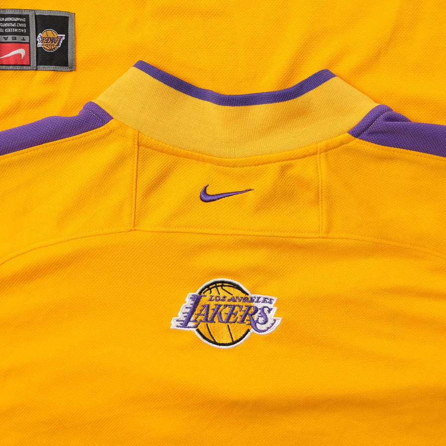 Vintage Los Angeles Lakers Shooting Shirt XLarge 