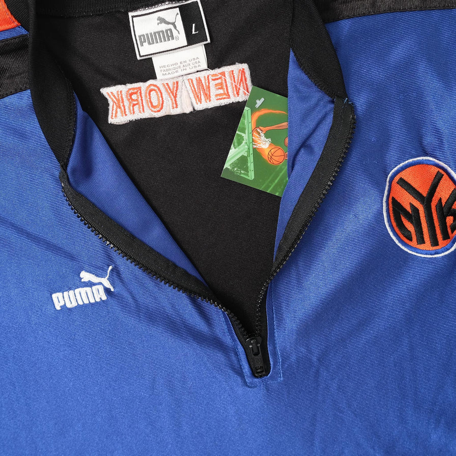 Vintage New York Knicks Shooting Shirt Large 
