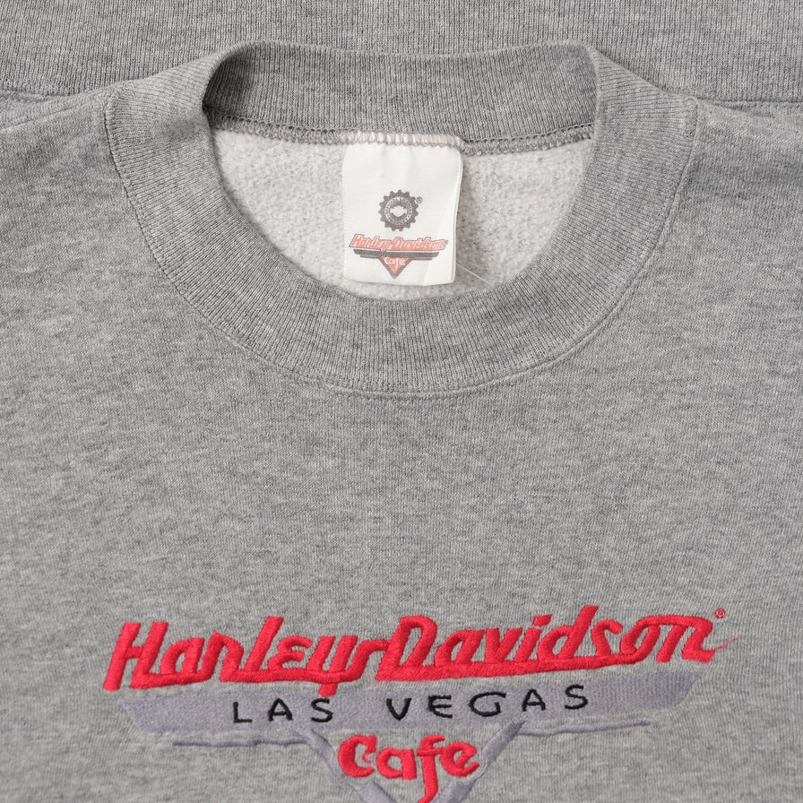 Vintage Harley Davidson Cafe Sweater Large 