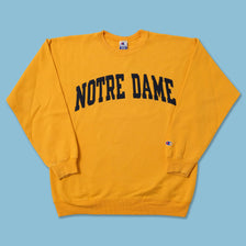 Vintage Champion Notre Dame Sweater Medium 