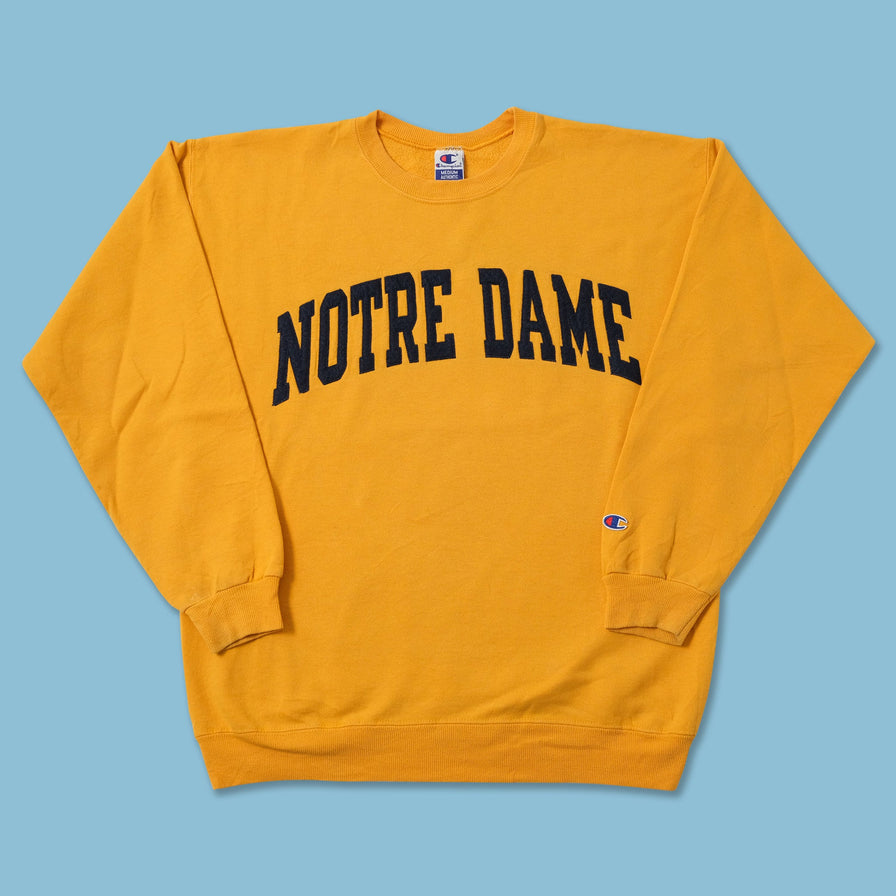 Vintage Champion Notre Dame Sweater Medium 
