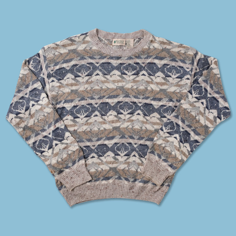 Vintage Knit Sweater Medium 
