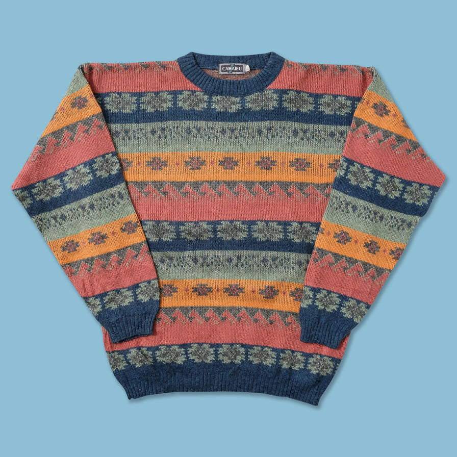 Vintage Knit Sweater Medium 