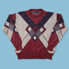 Vintage Knit Sweater Large 