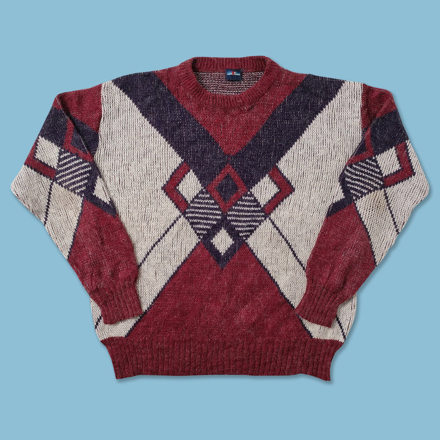 Vintage Knit Sweater Large 