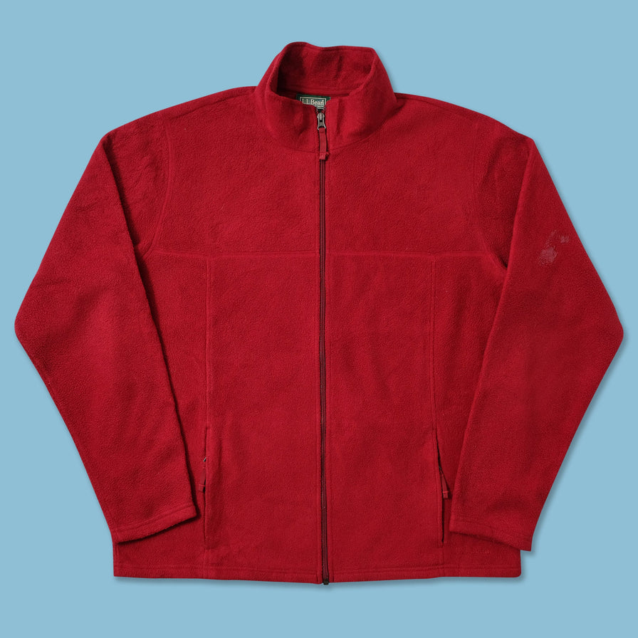 Vintage L.L. Bean Fleece Jacket Large 