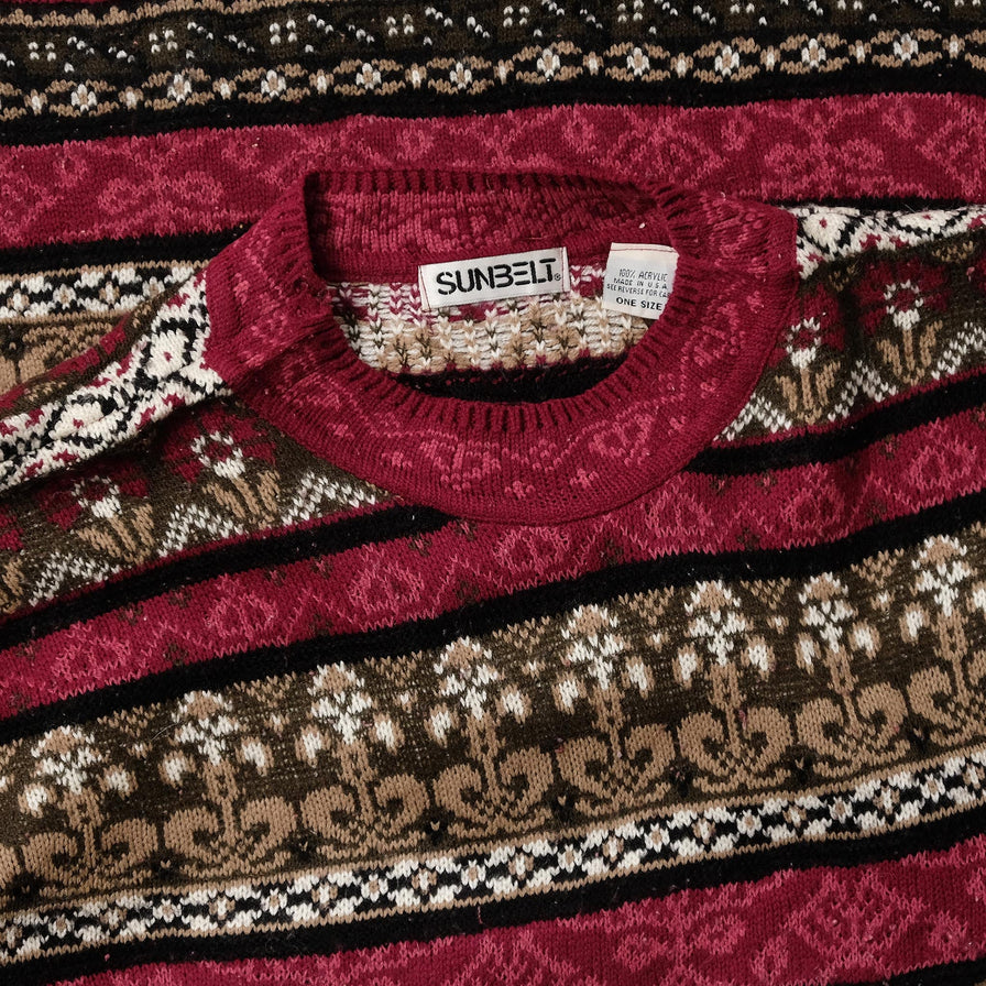 Women's Knit Sweater Large 