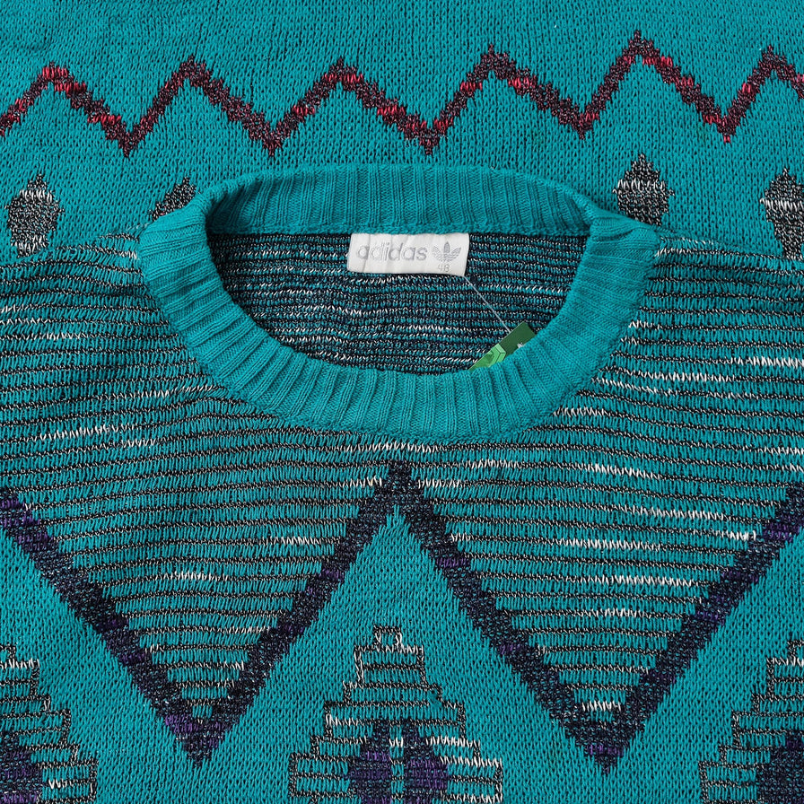 Vintage adidas Knit Sweater Medium 