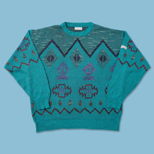 Vintage adidas Knit Sweater Medium 