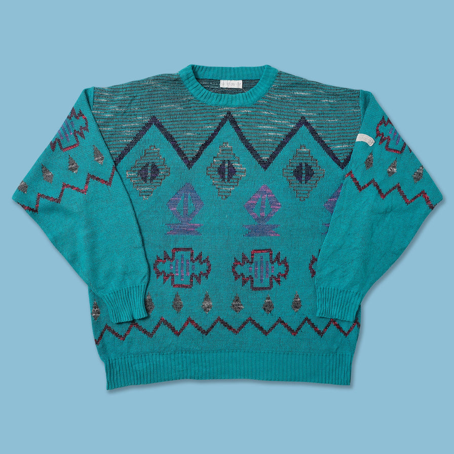 Vintage adidas Knit Sweater Medium 