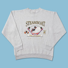 Vintage Skiing Colorado Sweater Large 