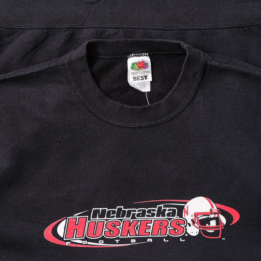 Vintage Nebraska Huskers Sweater XLarge 