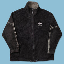 Vintage Umbro Fleece Jacket Medium 