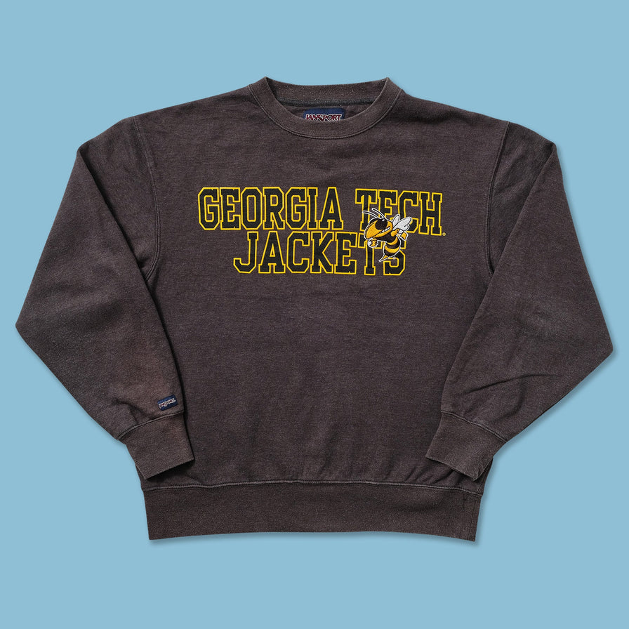 Vintage Georgioa Tech Jackets Sweater Medium 