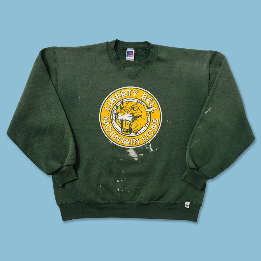 Vintage Russell Athletic Liberty Bell Sweater Medium 