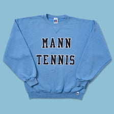 Vintage Russell Athletic Mann Tennis Sweater Medium 