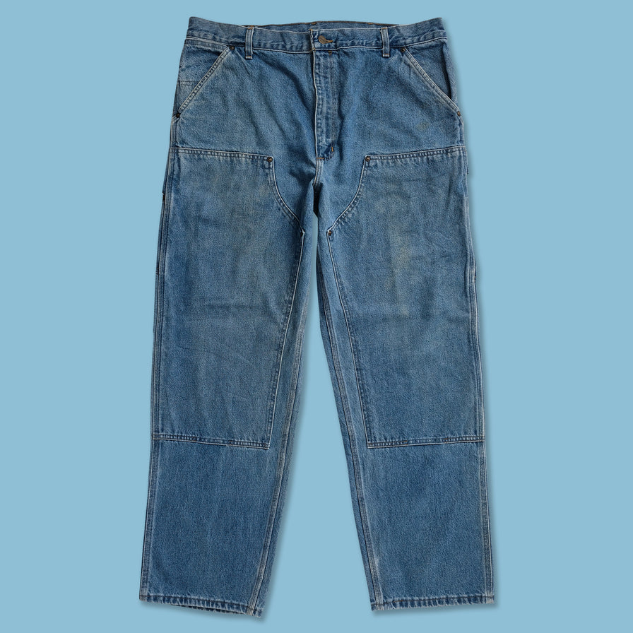 Vintage Carhartt Denim Double Knee Pants 38x32 