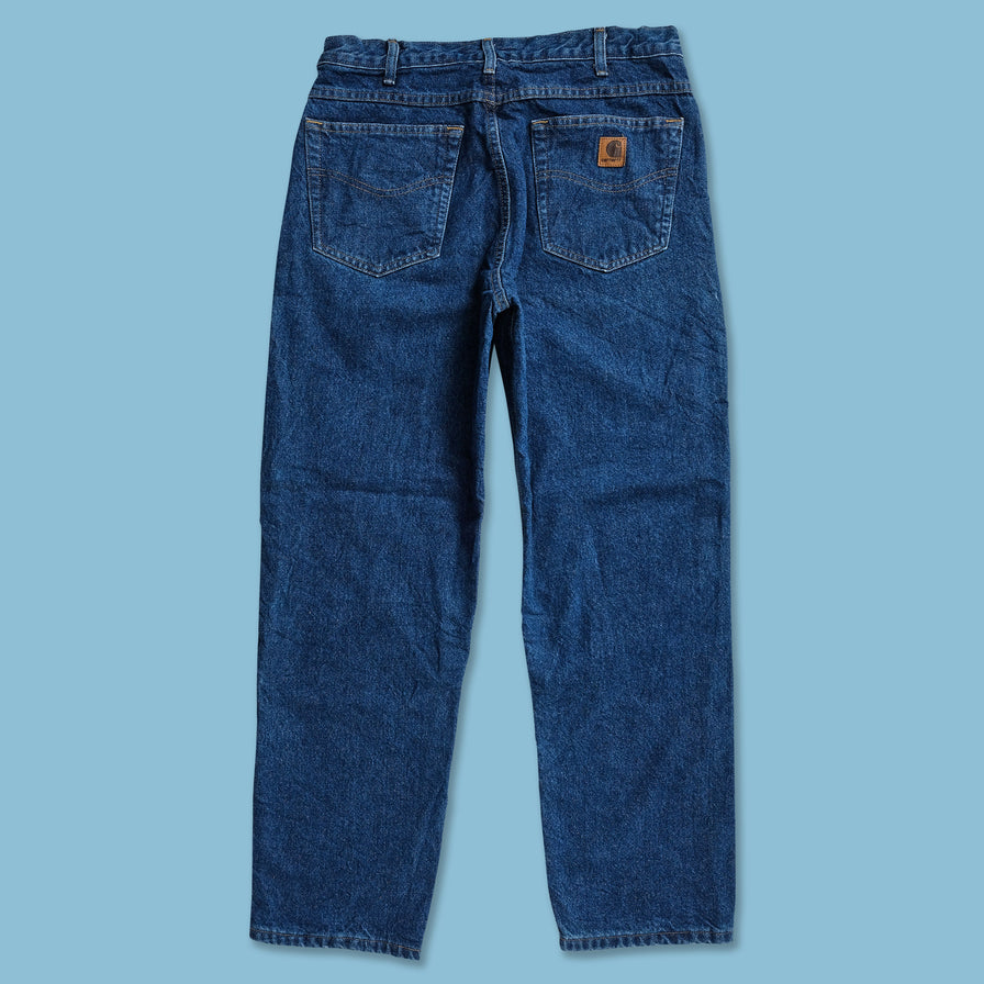 Vintage Carhartt Lined Denim Pants 32x30 