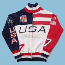 Women's USA Rugby Sweat Jacket Medium 