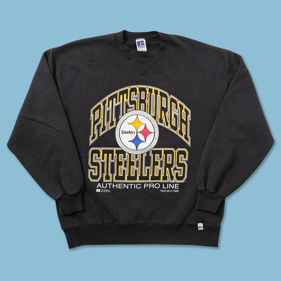 1995 Russell Athletic Pittsburgh Steelers Sweater Medium 