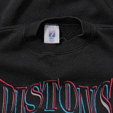 Vintage Detroit Pistons Sweater Large 