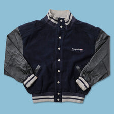Vintage Reebok Wool Leather Varsity Jacket Large 
