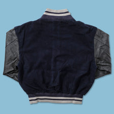 Vintage Reebok Wool Leather Varsity Jacket Large 