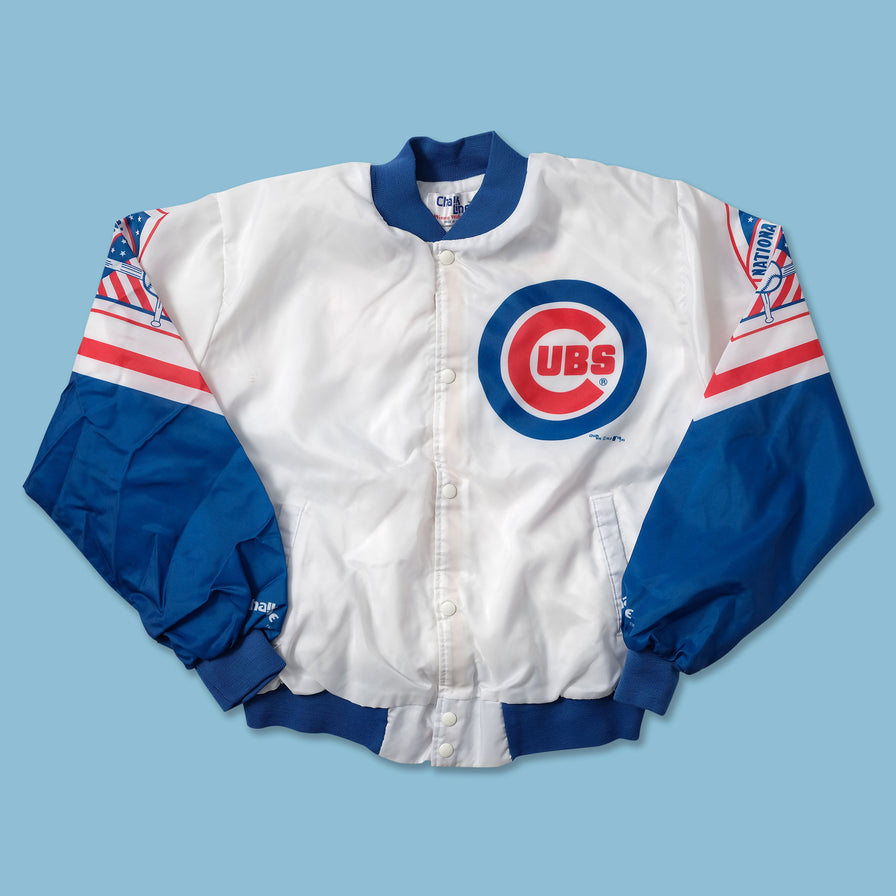 1989 Chicago Cubs Varsity Jacket Medium - Double Double Vintage