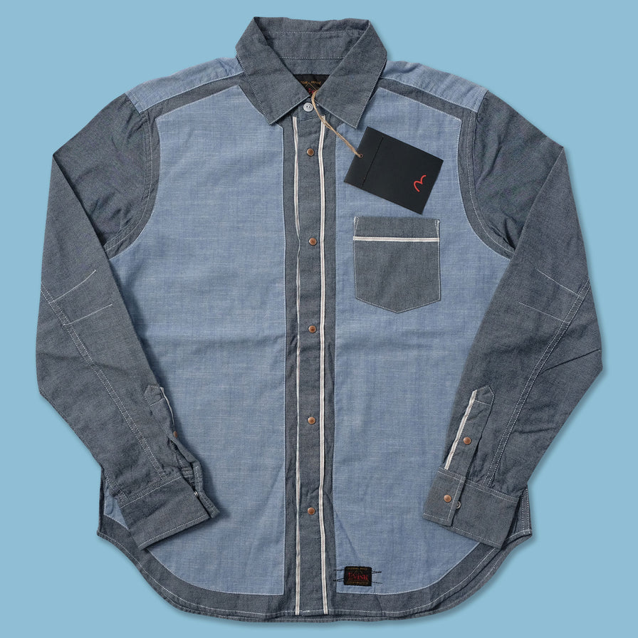 Y2K Evisu Shirt Large - Double Double Vintage