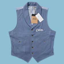 Y2K Evisu Vest Medium - Double Double Vintage