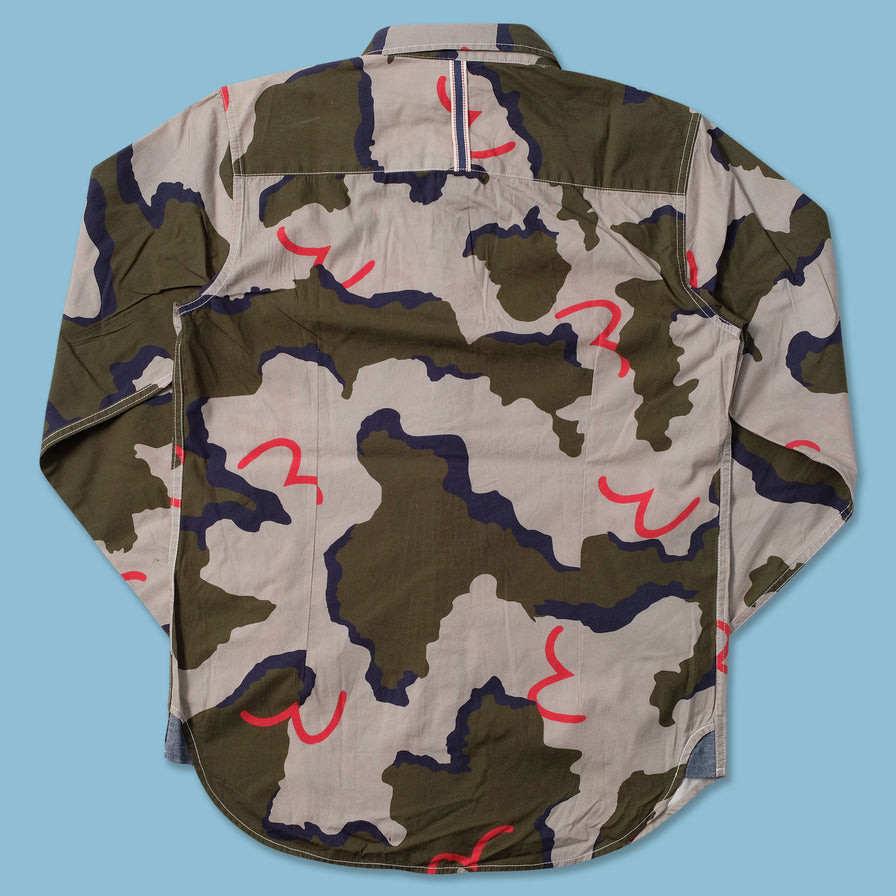 Y2K Evisu Shirt Medium - Double Double Vintage