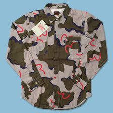 Y2K Evisu Shirt Medium - Double Double Vintage