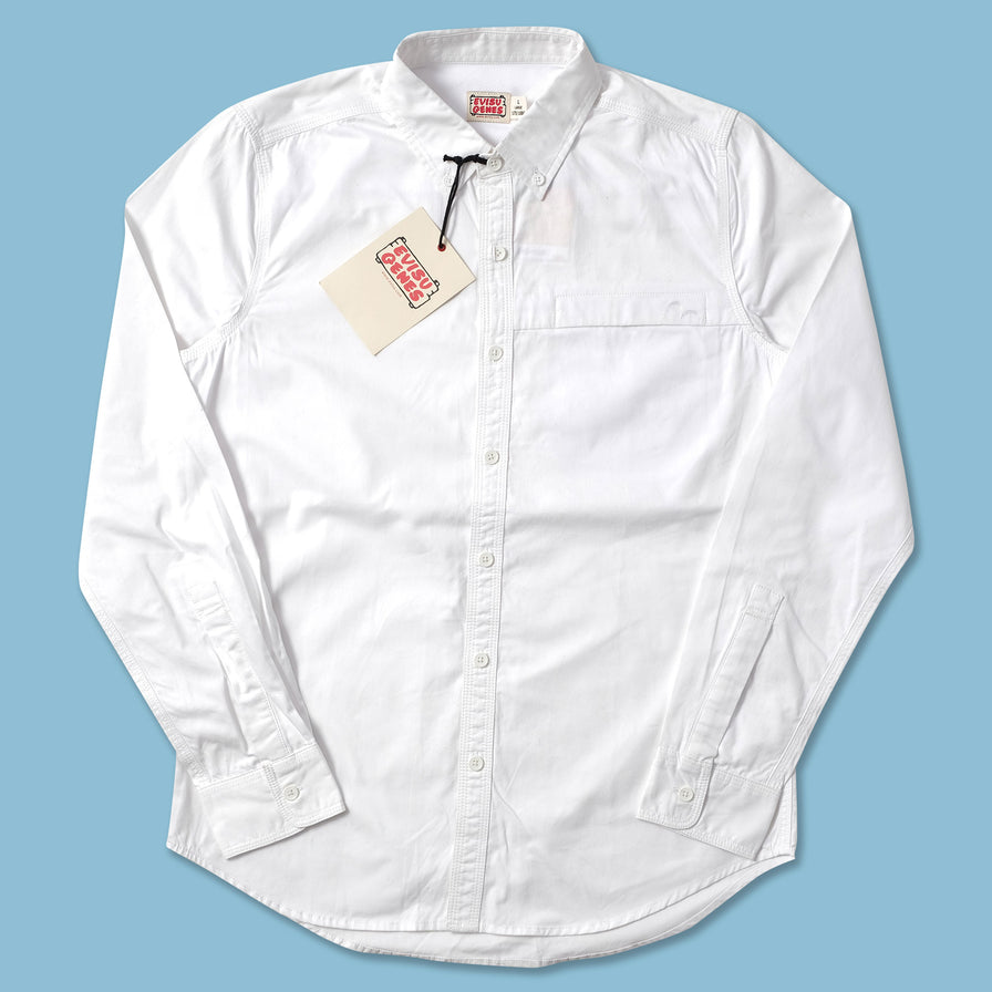 Y2K Evisu Shirt Medium - Double Double Vintage