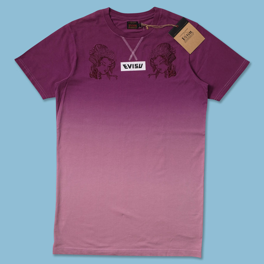 Y2K Evisu T-Shirt Large - Double Double Vintage