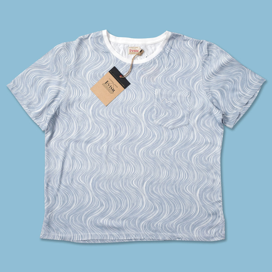 Y2K Evisu T-Shirt Large - Double Double Vintage