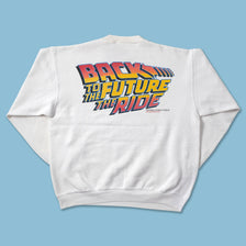 Vintage Back To The Future Sweater Medium