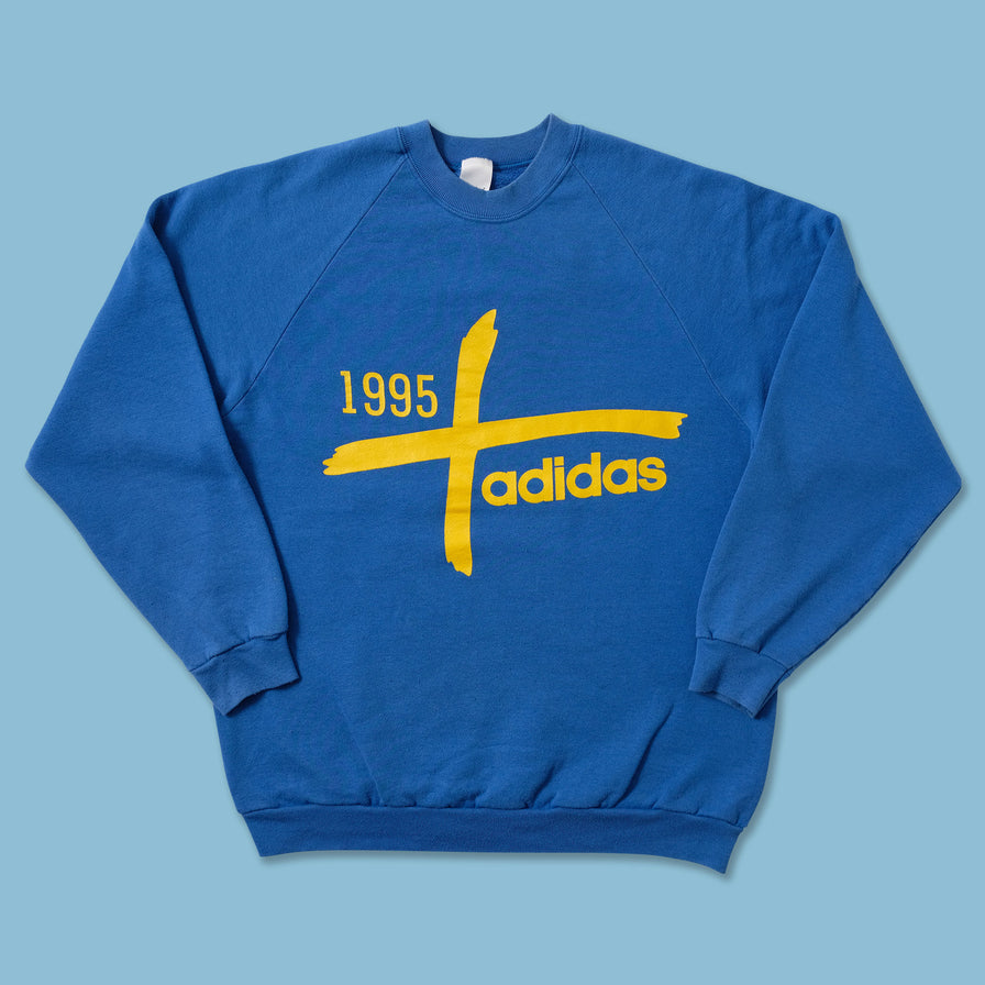 1995 adidas Athletics Göteborg Sweater Medium - Double Double Vintage