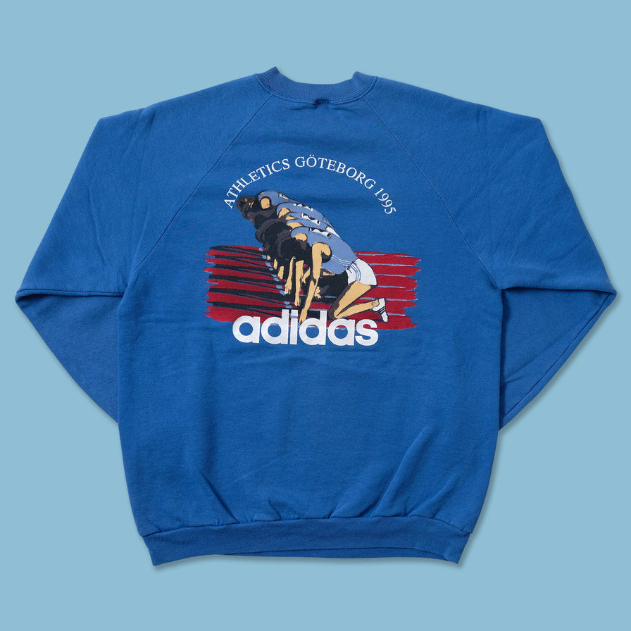 1995 adidas Athletics Göteborg Sweater Medium - Double Double Vintage