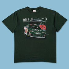 Vintage Dale Earnhardt Jr. Racing T-Shirt Large - Double Double Vintage