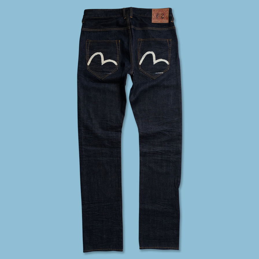 Y2K Evisu Denim Pants 34x36 - Double Double Vintage