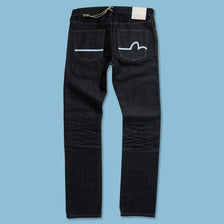 Y2K Evisu Denim Pants 32x34 - Double Double Vintage